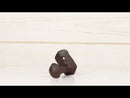 Set of 3 Cast Iron Rustic Western Rugged Railroad Nail Spike Wall Hanger Hooks