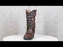 Western Texas Longhorn Skull Barbed Wires And Arrow Cross Cowboy Boot Money Bank