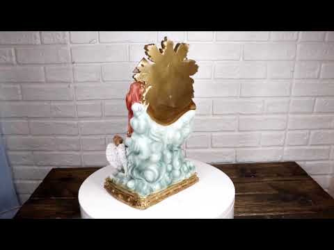 Holy Trinity with Mary and Angels Figurine | Ebros Gift
