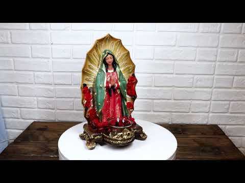 Our Lady of Guadalupe Candleholder Figurine | Ebros Gift