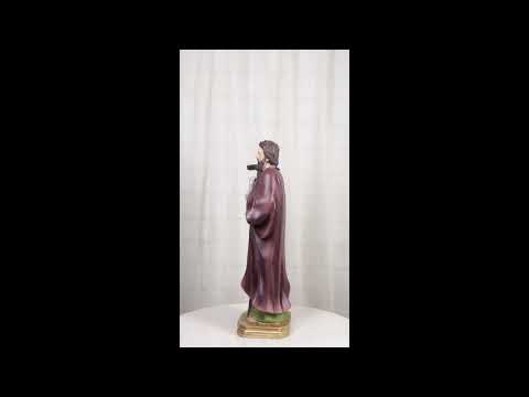 Saint Philip with Cross Figurine | Ebros Gift