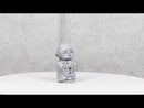 Feng Shui Zen Blissful Japanese Jizo Monk With Prayer Beads Mini Figurine 3"Tall