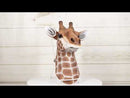 Kenya The Safari Giraffe Head Wall Decor Wildlife Animal Taxidermy 3D Sculpture