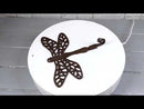 Set Of 2 Rustic Cast Iron Dragonfly with Scrollwork Filigree Wings Wall Hooks