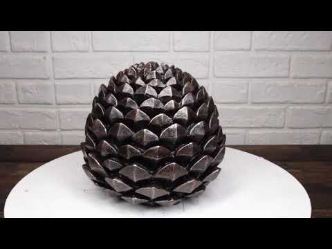 Cozy Pines Pinecone Figurines Set of 2 | Ebros Gift