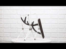 Set of 2 Cast Iron Vintage Western Rustic Deer Antlers Multi Point Wall Hooks