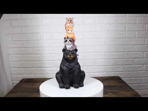 Forest Animal Totem Stack Figurine | Ebros Gift