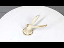 Pack Of 2 Antique White Pewter Cottage Bunny Rabbit Wall Coat Hat Leash Hooks