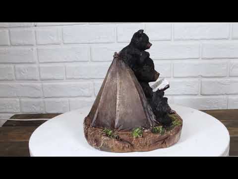 Bear Family Camping Figurine | Ebros Gift