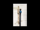Rustic Faux Stone Fleur De Lis French Lily Scrollwork Tuscany Wall Cross