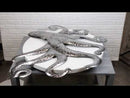 Silver Nautical Marine Deep Sea Octopus Tentacles Metal Wall Decor Plaque 31"L