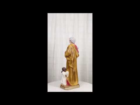 Saint Matthew with Angel Figurine | Ebros Gift