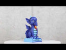 Ocean Blue Koan Cartoon Dragon Figurine Be Yourself Unless You Can Be A Dragon!