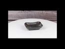 Pack Of 6 Ceramic Grey Hakumu Soy Sauce Oil Condiment Rectangular Dishes 2oz