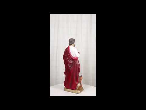 Saint Luke with Ox Figurine | Ebros Gift