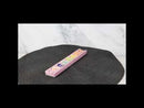 Ceramic Colorful Rainbow 7 Chakra Zone Colors Mandala Flowers Incense Holder