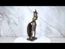 Ebros Standing Isis Statue Egyptian Goddess Bronze Finish Figurine