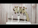 Rustic Western Elk Moose Hanging On Tree Branch Wall Hand Towel Holder Bar