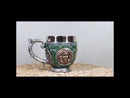 Celtic Triple Moon Goddess Maiden Mother Crone Ivy Leaves Wiccan Teacup Mug 10oz