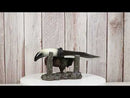 Rustic Western Native Bison Buffalo Stainless Steel Knife Letter Opener Set