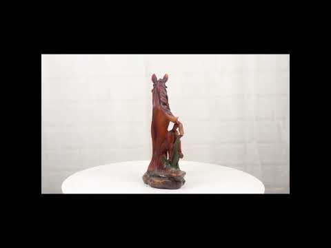 Mare and Foal Horse Figurine