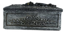 Fortune Telling Triple Moon Black Cat Wicca Tarot Cards Decorative Box Figurine