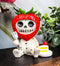 Ebros Furrybones Delicious Dessert Stawberry Shortcake Figurine Small 3"H