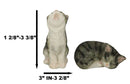 Crazy For Cats Four Playful Kitten Statues Adorable Kitty Cat Animal Figurines
