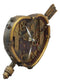 Ebros Valentine's Steampunk Cupid Arrow Pierced Heart Decorative Wall Clock