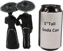 Ebros DOD Wedding Bride and Groom Mariachi Skeleton Couple Figurine 5.5" Tall