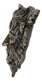 Faux Bronze Autumn Acorn And Clover Greenman Wall Decor Plaque Maxine Miller