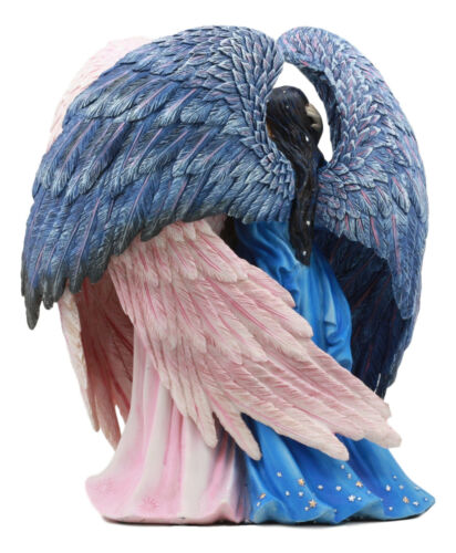 Sheila Wolk Art Day Surrendering Unto Night Celestial Angels Statue 9.5"H