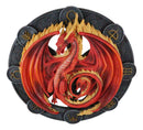 Beltane Drake Ember Flame Wheel of The Year Sabbats Of The Dragon Wall Decor