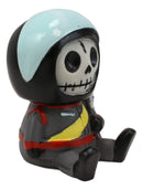 Ebros Gift 2.5" Tall Furrybones Jerry The Racer Race Car Driver with Racing Helmet and Finish Line Flag Collectible Figurine