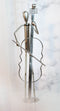 Decorative Hand Made Recycled Metal Cello Instrument Player Musician Statue