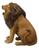 Ebros Giant King Of The Jungle Ferocious Roaring Lion Realistic Statue 41"Tall Decor