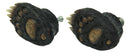 Rustic Western Black Bear Paw Drawer Cabinet Furniture Knobs Hardware Pack of 4