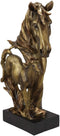 Ebros Large 15" H Wild Stallion Horse Bust Statue On Museum Style Pedestal Base