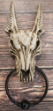 Ancient Egyptian Anubis Guardian God Of The Dead Skull Decorative Door Knocker