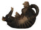 Coiled Wild Desert Armadillo Guzzler 9.5" Long Wine Bottle Holder Caddy Figurine