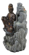 Ebros Bodhisattva Kuan Yin Buddha Backflow Incense Burner Statue 7.5"H