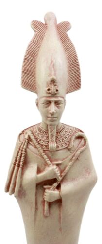 Classical Egyptian God Of Underworld Osiris Holding Crook And Flail Statue 5"H - Ebros Gift