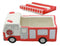 Ceramic Large 911 Vintage Fire Engine Cookie Jar 10.25"Long Kitchen Accessory