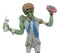 Walking Dead Wall Street Zombie Holding Brains Name Card Holder Figurine