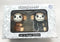 Ebros Furrybones Twins Voodoo Skeleton Monkeys Ceramic Salt Pepper Shakers Set