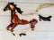 Ebros Rustic Southwestern Native Spirit Medicine Horse Galloping 3D Wall Decor