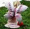 Ebros Gift Enchanted Fairy Garden Prune Cherry Faerie Figurine 3.5" H Miniature Do It Yourself Ideas for Your Home Collectible Fairy Garden Decor