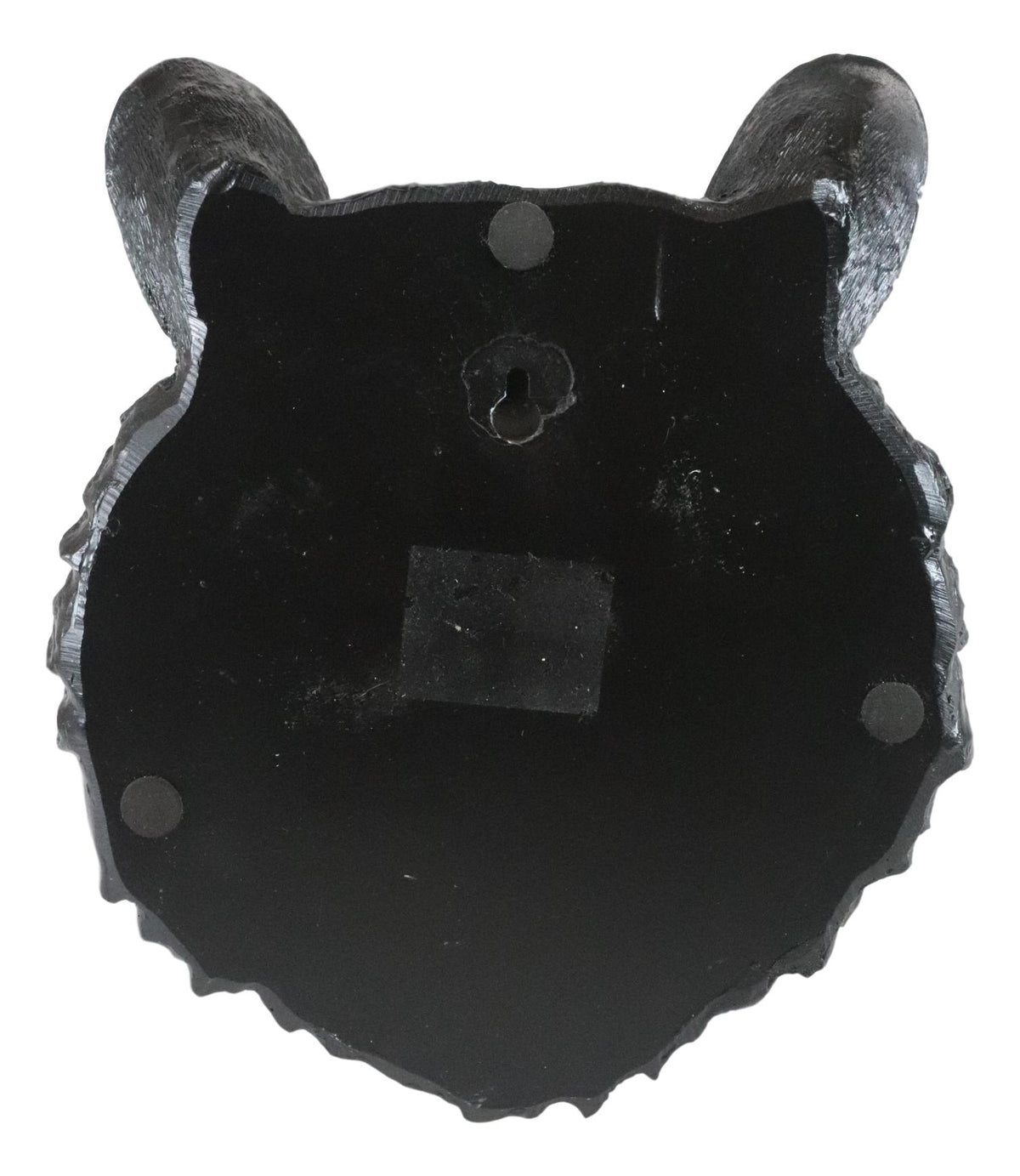 Ebros Gift The Brave Black Bear Head Wall Decor Plaque 8"H Wall Decor Plaque - Ebros Gift