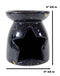 Wicca Purple Constellation Stars And Moon Purple Essential Oil Burner Wax Warmer