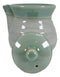 Pack Of 2 Green Japanese Tenmoku Glazed Porcelain Vinegar Soy Sauce Dispensers